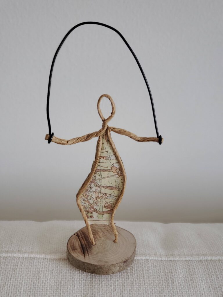 Fil de fer- Corde à sauter