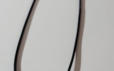 Collier mosaïques bleues