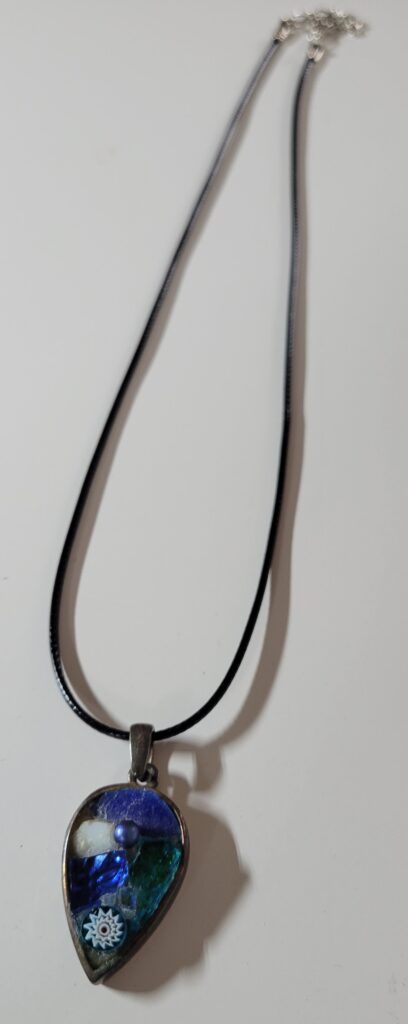 Bijou- Collier de petites mosaïques