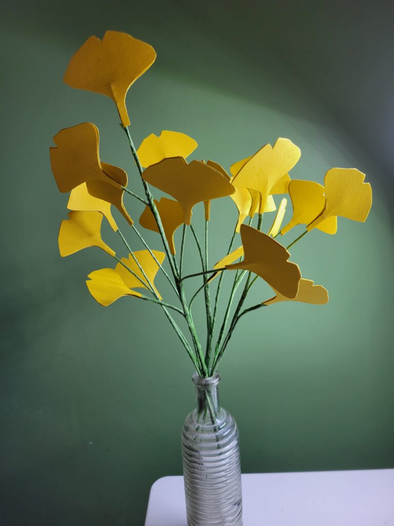 Papier- Gingko biloba