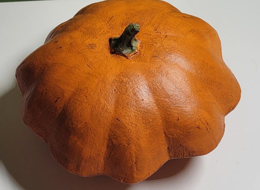 Peinture sur patisson