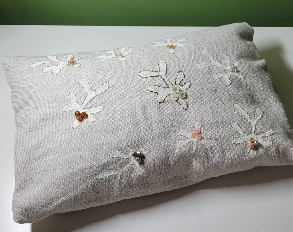 Broderie-branches de gui