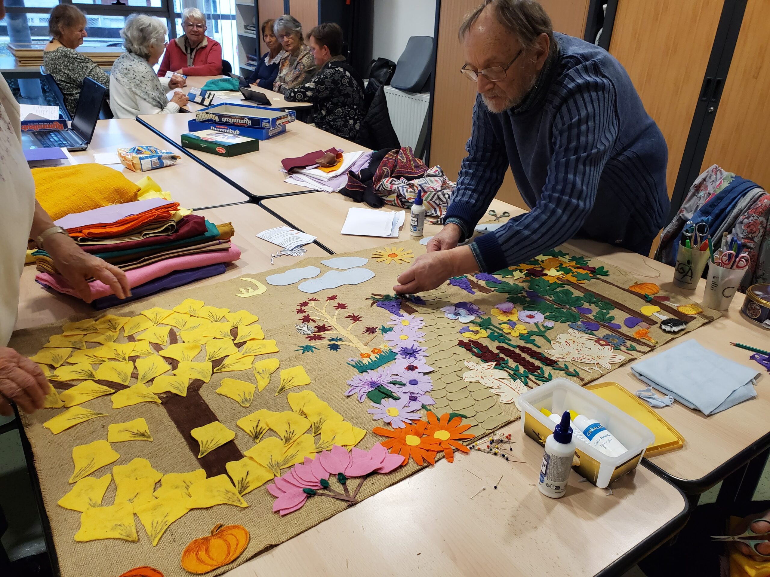 Collectif CGA- Paysage d'Automne Atelier en association