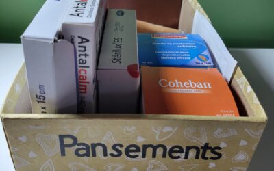 Boite de rangement de médicaments mois de Février