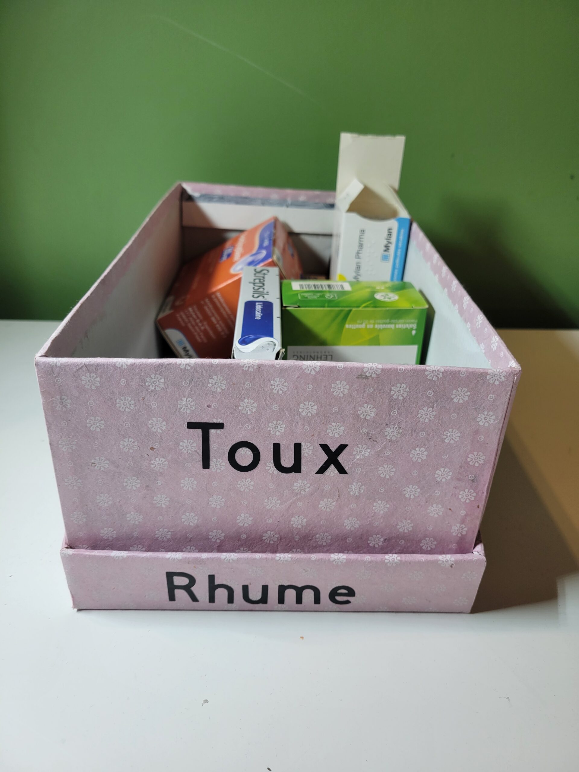 Idées pratiques-Boite de rangements de médicaments 3