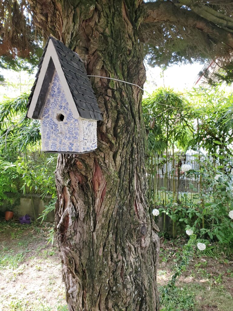 Mosaïque- Nichoir à oiseaux