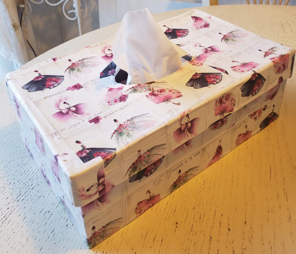 Cartonnage- Boite kleenex