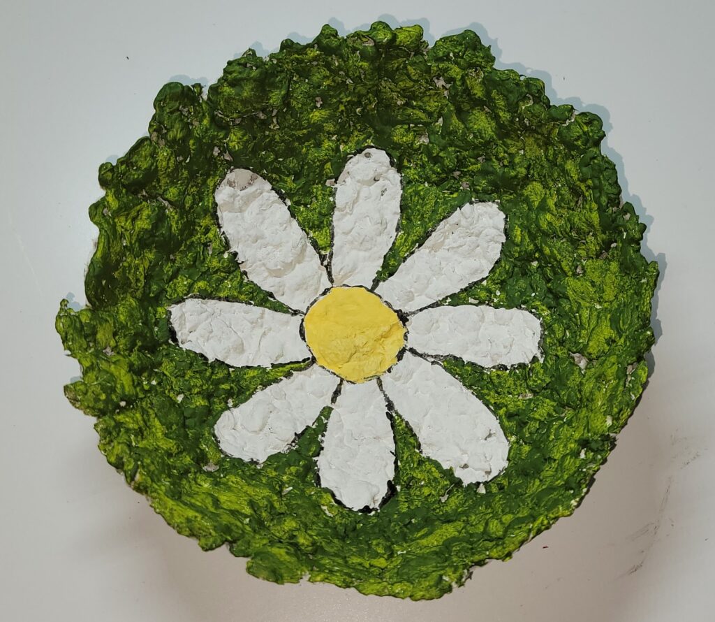 Papier- coupelle marguerite