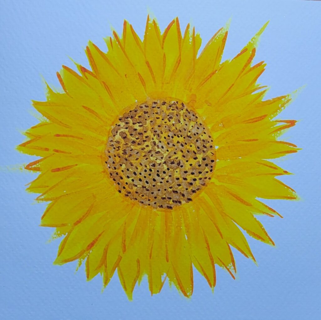 Peinture- Tournesol