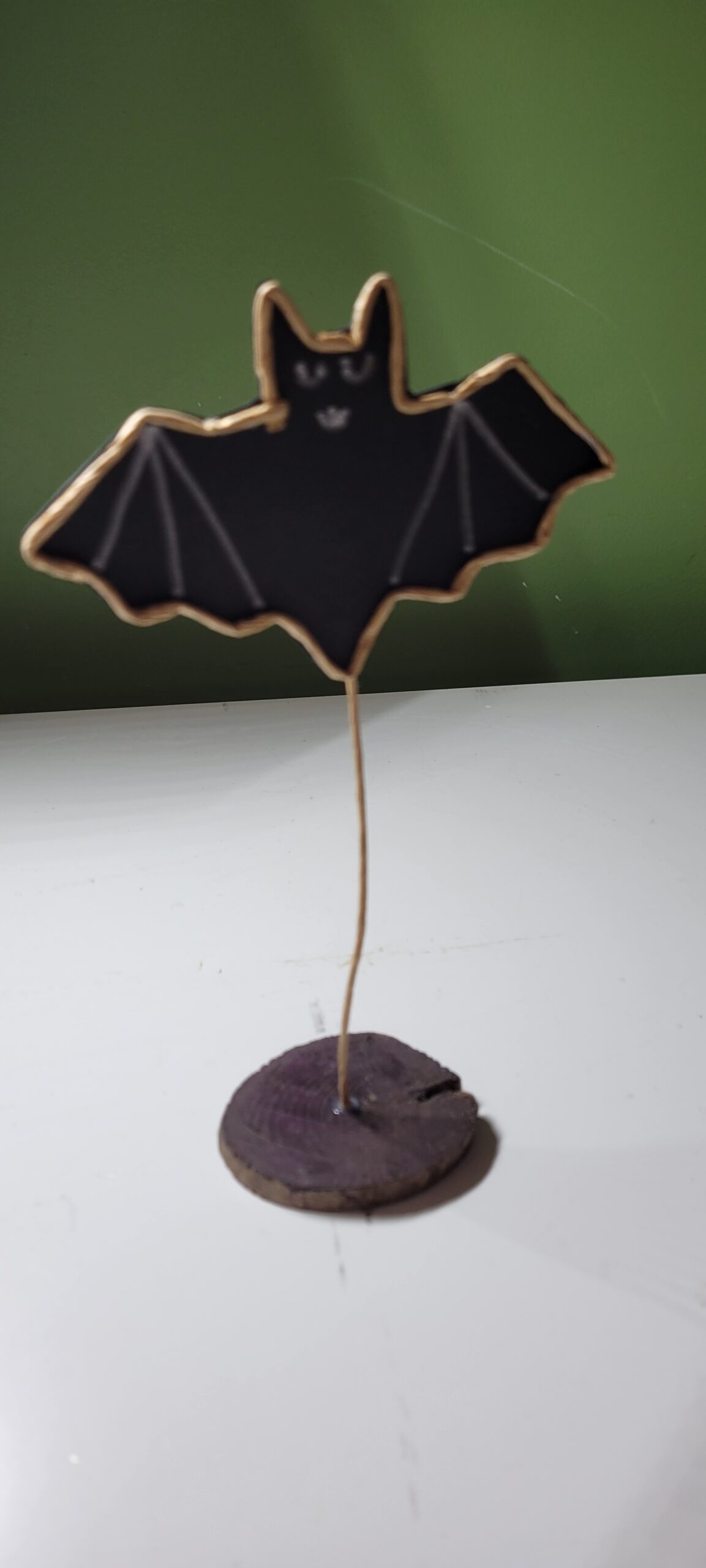 Fil de fer- chauve souris Halloween