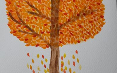 L’automne en peinture aquarelle
