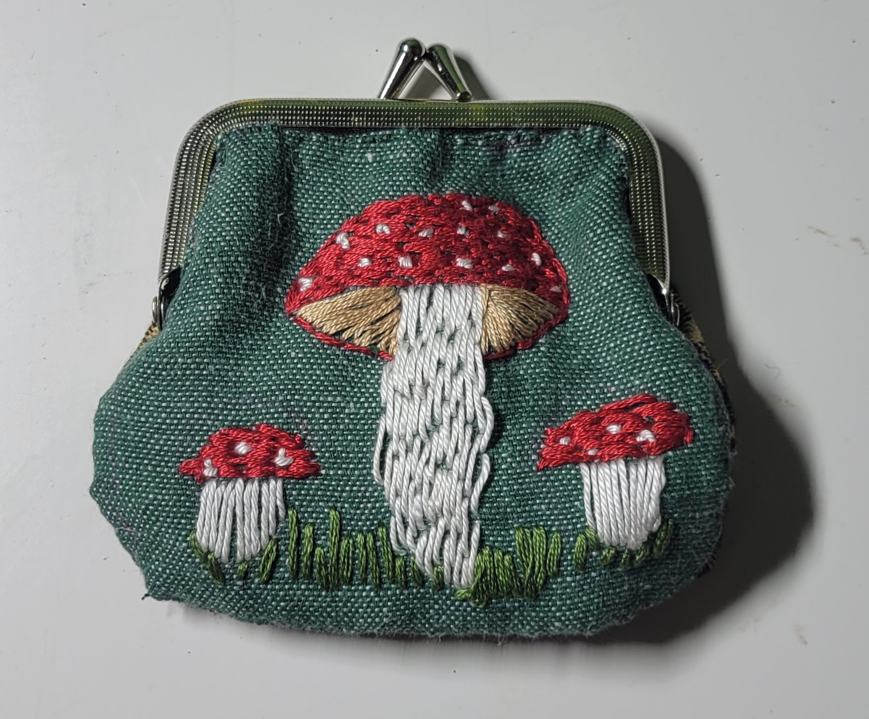 Broderie- champignons