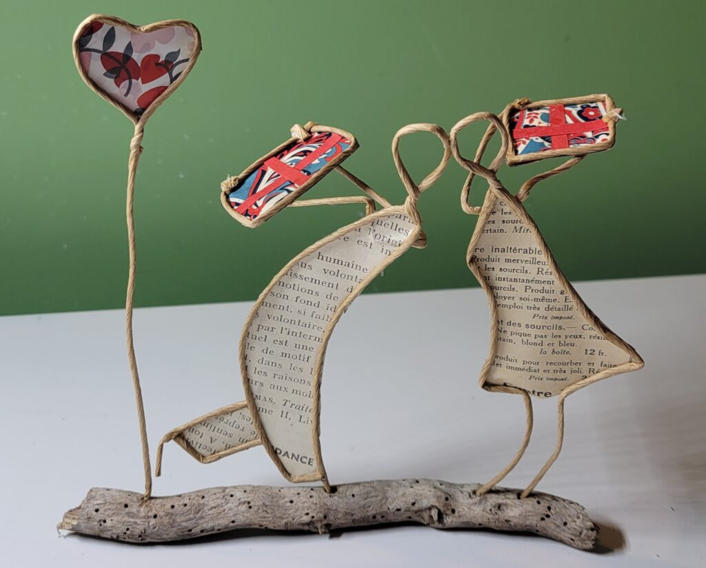 Fil de fer- Echange des cadeaux